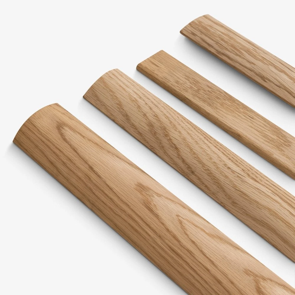 Liberty Floors 6mm Solid Oak Satin Lacquered Flat Connecting Profile Door Bar (900mm) 4 Liberty Floors 6mm Solid Oak Satin Lacquered Flat Connecting Profile Door Bar (900mm) - Image 2