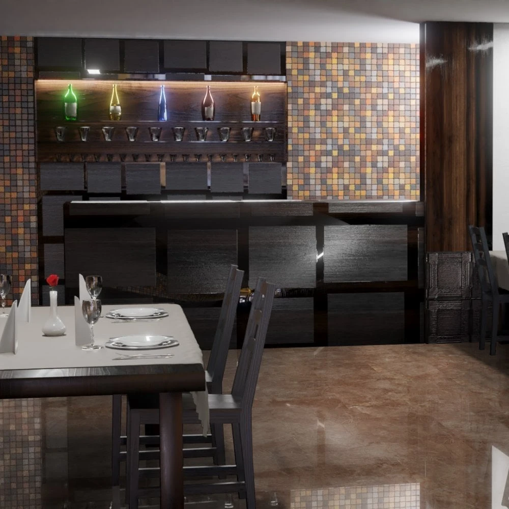 Liberty Floors Agios Maro - Lustre Stone 8mm High Gloss Laminate Flooring (225702) 7 Liberty Floors Agios Maro - Lustre Stone 8mm High Gloss Laminate Flooring (225702) - Image 5