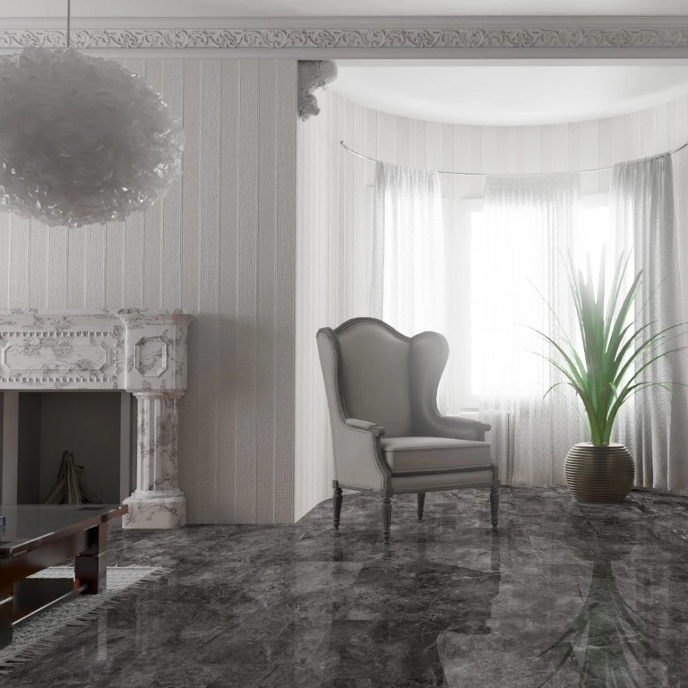 Liberty Floors Agios Scuro - Lustre Stone 8mm High Gloss Laminate Flooring (225703) 3 Liberty Floors Agios Scuro - Lustre Stone 8mm High Gloss Laminate Flooring (225703)