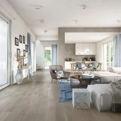 Liberty Floors Argent Oak - Manor 14mm Engineered Real Wood Flooring (315592)