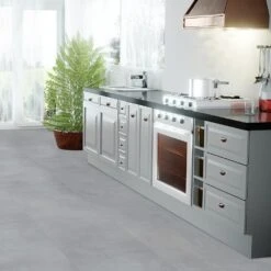 Liberty Floors Concrete Grey - Lustre 8mm High Gloss Laminate Flooring (217057) -Liberty Floors concrete grey lustre 8mm high gloss laminate flooring 217057 p84206 187682 image