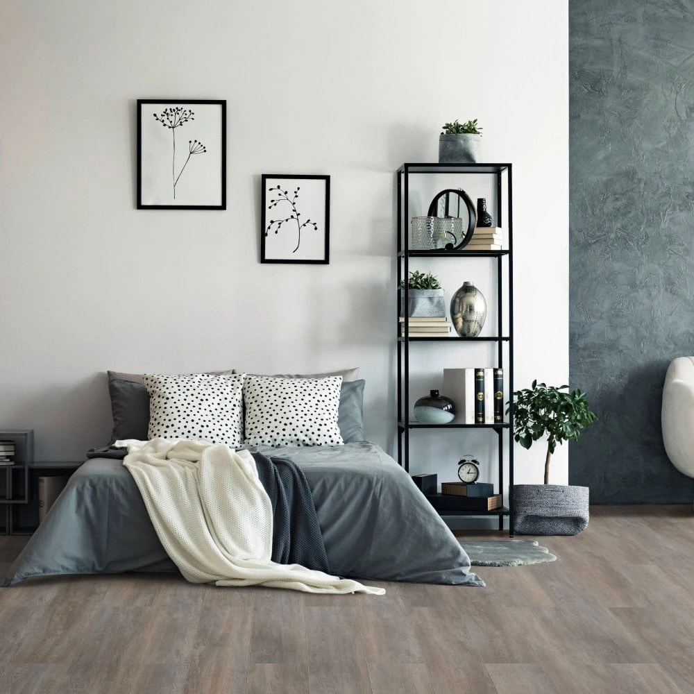 Liberty Floors Dark Oak - Comfort 8mm Laminate Flooring (217600) 6 Liberty Floors Dark Oak - Comfort 8mm Laminate Flooring (217600) - Image 4