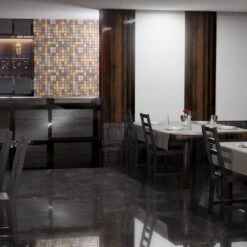 Liberty Floors Dark Pinto - Lustre Stone 8mm High Gloss Laminate Flooring (223767) -Liberty Floors dark pinto lustre stone 8mm high gloss laminate flooring 223767 p89997 207791 image