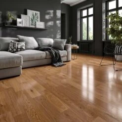 Liberty Floors Golden Oak - Premier 14mm Engineered Real Wood Flooring (169982) -Liberty Floors golden oak premier 14mm engineered real wood flooring 169982 p57831 235013 image