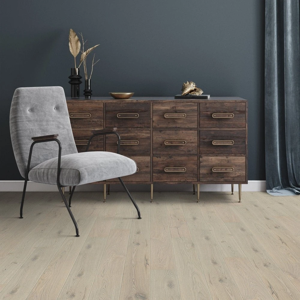 Liberty Floors Grey Mist Oak 1-Strip - Manor 14mm Engineered Real Wood Flooring (221195) 3 Liberty Floors Grey Mist Oak 1-Strip - Manor 14mm Engineered Real Wood Flooring (221195)