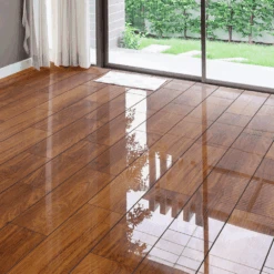 Liberty Floors Karoo Merbau - Lustre 8mm High Gloss Laminate Flooring (217786) -Liberty Floors karoo merbau lustre 8mm high gloss laminate flooring 217786 p84868 191385 image
