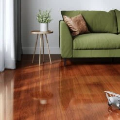 Liberty Floors Karoo Merbau - Lustre 8mm High Gloss Laminate Flooring (217786) -Liberty Floors karoo merbau lustre 8mm high gloss laminate flooring 217786 p84868 191389 image