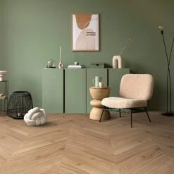 Liberty Floors Light Oak Oiled - Chevron 15mm Engineered Real Wood Flooring (249205) -Liberty Floors light oak oiled chevron 15mm engineered real wood flooring 249205 p108331 236705 image