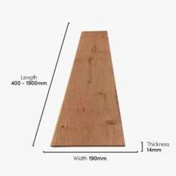 Liberty Floors Natural Oak - Premier 14mm Engineered Real Wood Flooring (190926) -Liberty Floors natural oak premier 14mm engineered real wood flooring 190926 p75571 231493 image