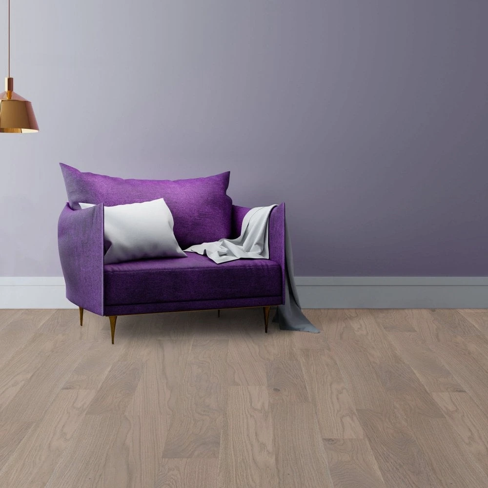Liberty Floors Pebble Grey Oak - Premier 14mm Engineered Real Wood Flooring (219582) 3 Liberty Floors Pebble Grey Oak - Premier 14mm Engineered Real Wood Flooring (219582)