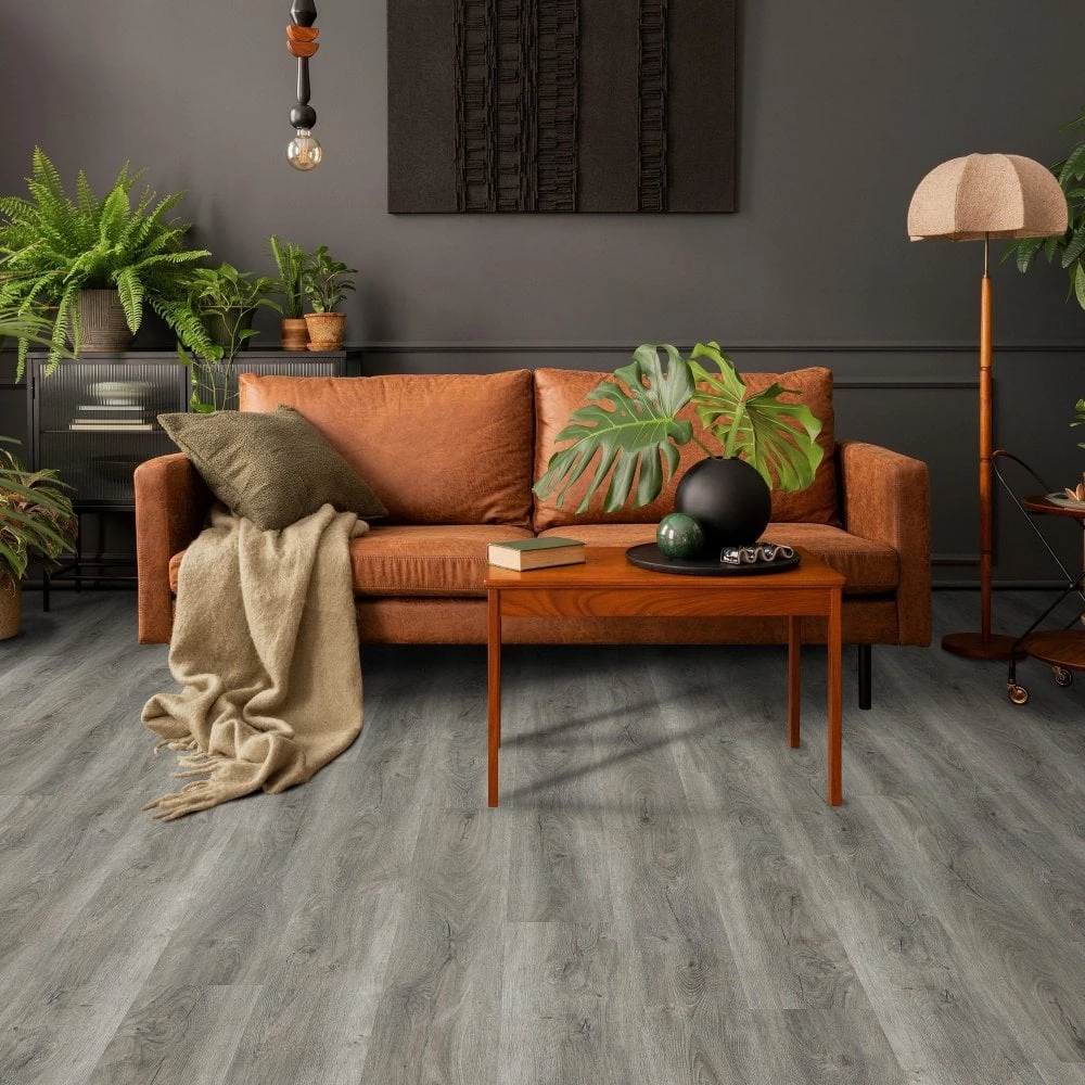 Liberty Floors Signature Grey Oak - Impressive 6mm Rigid Core Vinyl Flooring (323045) 3 Liberty Floors Signature Grey Oak - Impressive 6mm Rigid Core Vinyl Flooring (323045)