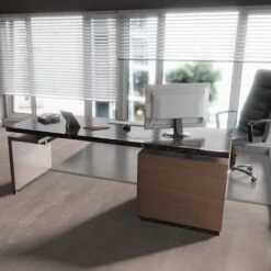 Liberty Floors Smokey Grey - Lustre 8mm High Gloss Laminate Flooring (217058) -Liberty Floors smokey grey lustre 8mm high gloss laminate flooring 217058 p84207 187685 image