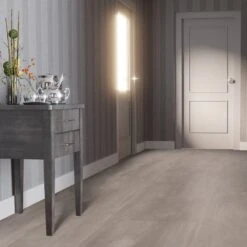 Liberty Floors Smokey Grey - Lustre 8mm High Gloss Laminate Flooring (217058) -Liberty Floors smokey grey lustre 8mm high gloss laminate flooring 217058 p84207 187686 image