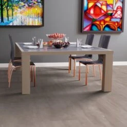 Liberty Floors Smokey Grey - Lustre 8mm High Gloss Laminate Flooring (217058) -Liberty Floors smokey grey lustre 8mm high gloss laminate flooring 217058 p84207 187687 image