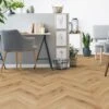 Liberty Floors Toffee Oak - Manor Herringbone Parquet 14mm Engineered Real Wood Flooring (249868) -Liberty Floors toffee oak manor herringbone parquet 14mm engineered real wood flooring 249868 p108535 235973 image